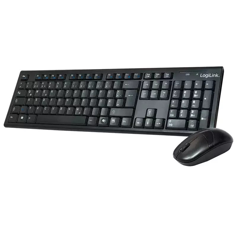 Draadloze toetsenbord-muisset LogiLink ID0104 zwart