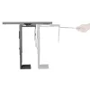 Op het bureau te monteren CPU-houder LogiLink EO0004