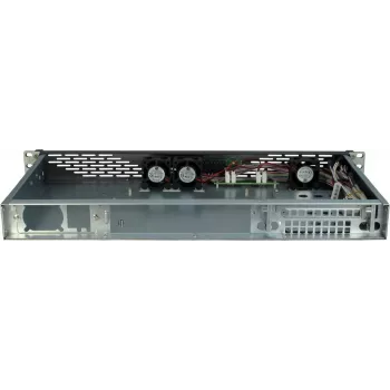 Serverbehuizing Inter-Tech 1U K-125L Mini ITX grijs