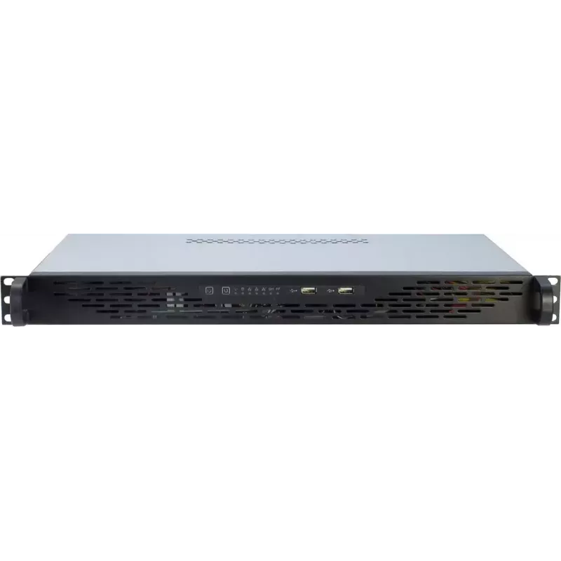 Serverbehuizing Inter-Tech 1U K-125L Mini ITX grijs