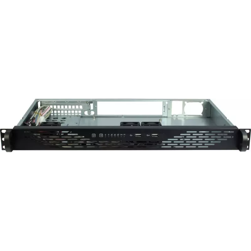 Serverbehuizing Inter-Tech 1U K-125L Mini ITX grijs