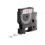 DYMO Authentic D1-labels | rode opdruk op wit lint | 12 mm x 7 m | zelfklevende etiketten voor LabelManager labelprinters | gemaakt in Europa