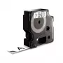 Labeltape DYMO D1 Durable zwart op wit 19mm
