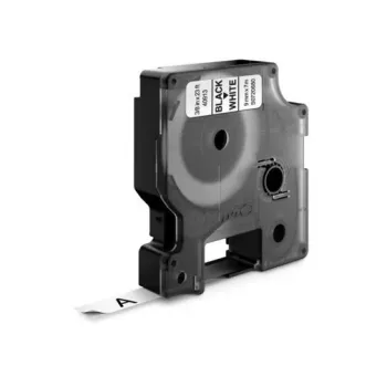 DYMO Authentic D1-etiketten | zwarte opdruk op wit | 12 mm x 7 m | zelfklevende etiketten voor LabelManager labelprinters | 10 stuks
