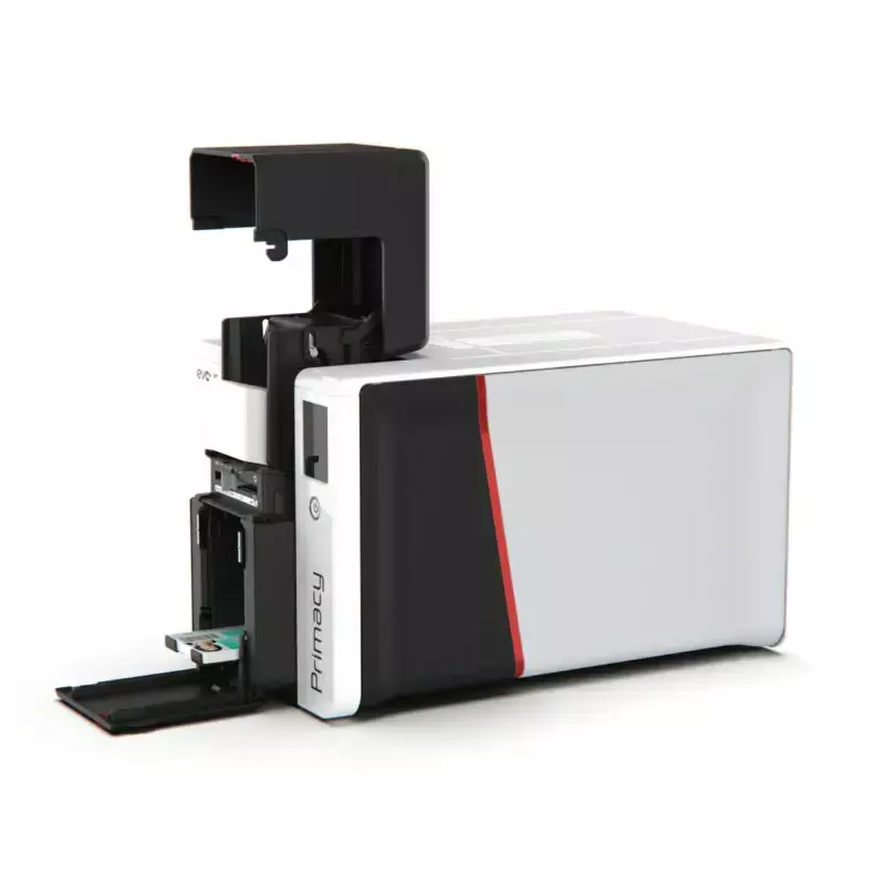 Plastickaartprinter Evolis Primacy 2 — kleursublimatie/hars-thermotransfer, 300 x 1200 DPI, 100 vel invoer, Fast Ethernet