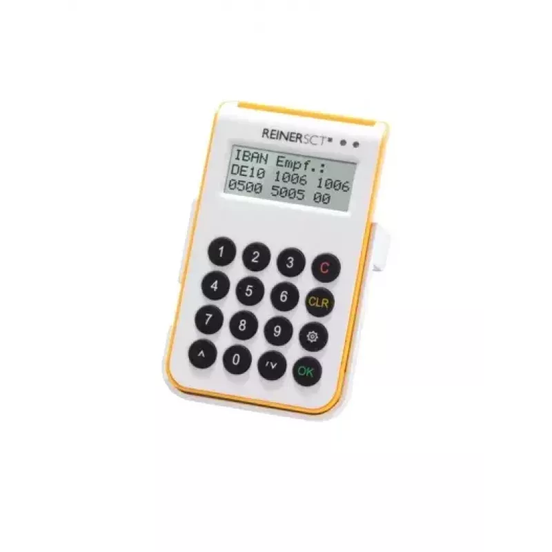Smartcardlezer Reiner SCT cyberJack one USB wit geel