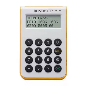 Smartcardlezer Reiner SCT cyberJack one USB wit geel