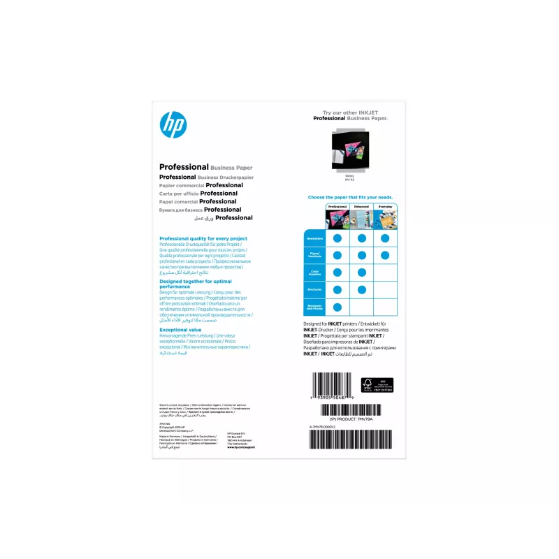 HP Professional Business Paper mat 180 g/m² A4 (210 x 297 mm) 150 vel