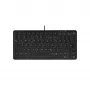 Cherry Active Key AK-4100-U-B/GE Mini toetsenbord, USB, zwart, Duitse indeling