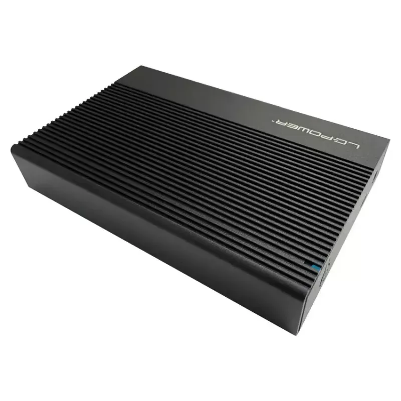 LC-Power LC-25U3-C 2,5-inch SATA HDD-behuizing, USB-C 3.2 Gen 2x1 10 Gb/s, SATA 6 Gb/s, zwart