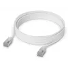 Netwerk-patchkabel UBIQUITI UACC-CABLE-PATCH-EL-C6A-5M-W Cat6a 5 m RJ-45 doorschijnend wit