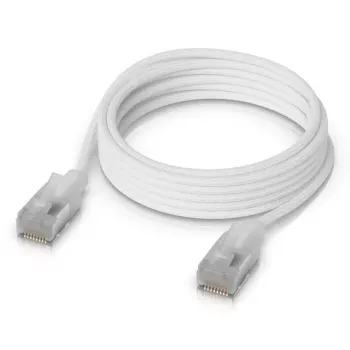 Netwerkkabel Ubiquiti UACC-Cable-Patch-EL-C6A-2M-W RJ-45 Cat6a 2m doorschijnend wit
