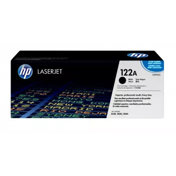 HP 122A zwart originele LaserJet-tonercartridge 1 stk.