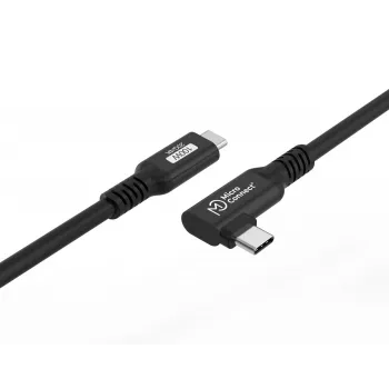 USB-kabel Microconnect USB3.2CC01-A 1m USB C 20 Gbit/s zwart