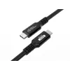 USB-kabel Microconnect USB4CC2-240W 2m USB4 Gen 3x2 40 Gbit/s zwart