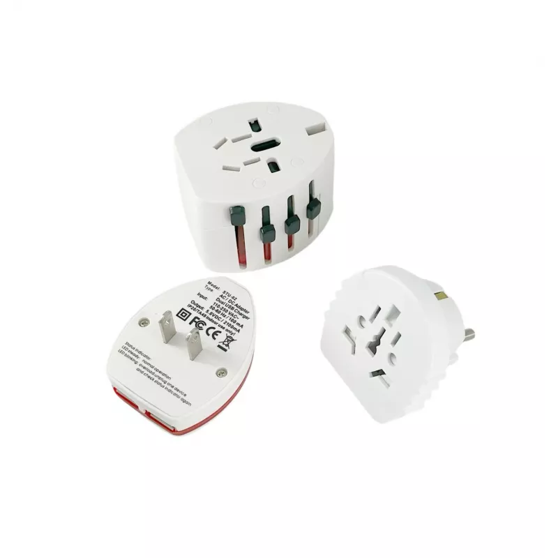 Microconnect PETRAVEL12 mobiele oplader universeel wit USB indoor