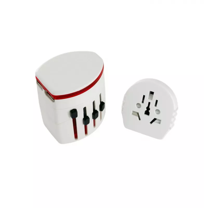 Microconnect PETRAVEL12 mobiele oplader universeel wit USB indoor