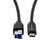 Microconnect USB3.1CB3 USB-kabel USB 3.2 Gen 1 (3.1 Gen 1) 3 m USB C USB B zwart