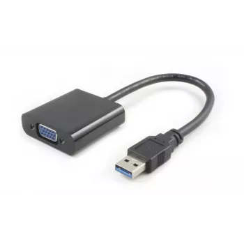 Microconnect USB3.0VGA USB-grafische adapter 1920 x 1080 pixel zwart