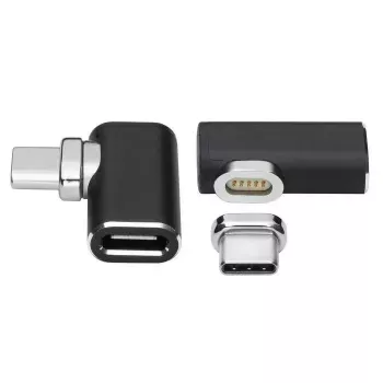 Microconnect USB3.1CCMF-MAGNETIC USB-grafische adapter zwart