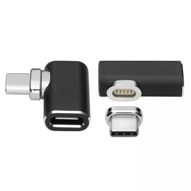 MicroConnect USB3.1CCMF-MAGNETIC magnetische USB-C-adapter, 90°