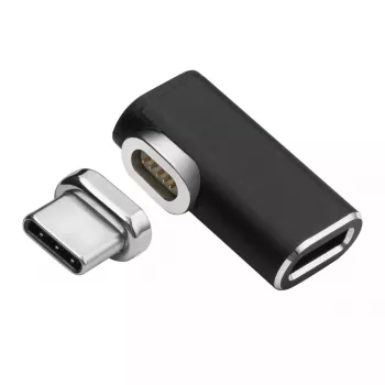 Microconnect USB3.1CCMF-MAGNETIC USB-grafische adapter zwart