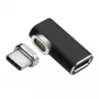 MicroConnect USB3.1CCMF-MAGNETIC magnetische USB-C-adapter, 90°
