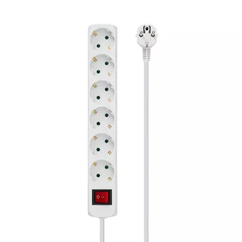 Microconnect GRU0065W stroomverdeler 5 m 6 AC-stopcontact(en) binnen wit