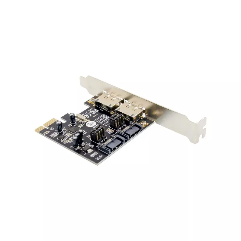 Microconnect MC-SATA3-T4 interfacekaarten/adapters intern SATA
