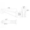 Ernitec 0070-10108 beveiligingscamera-accessoire houder