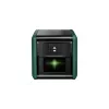 Laserwaterpas Bosch Quigo Groen met statief 1,1 m — compacte kruislijnlaserset