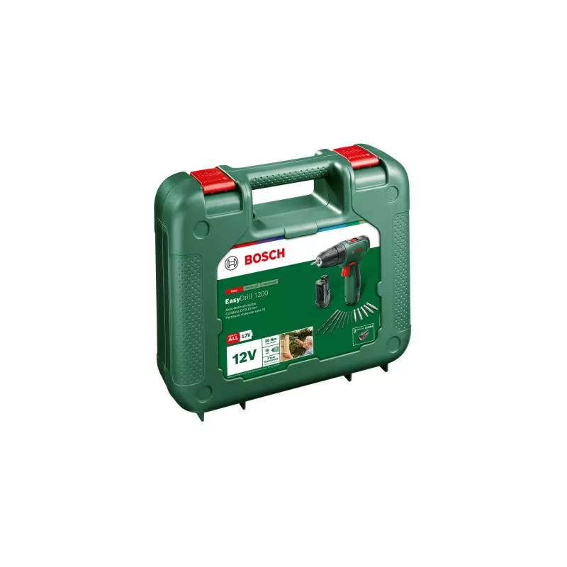 Bosch EasyDrill 1200 1500 tpm keyless 940 g zwart, groen