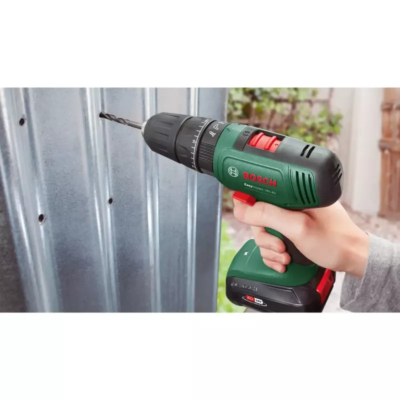 Bosch EasyImpact 18V-40 1630 RPM zwart, groen