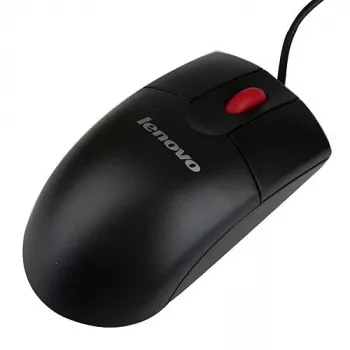 Lenovo 06P4069 muis kantoor dubbelhandig USB Type-A optisch 400 DPI
