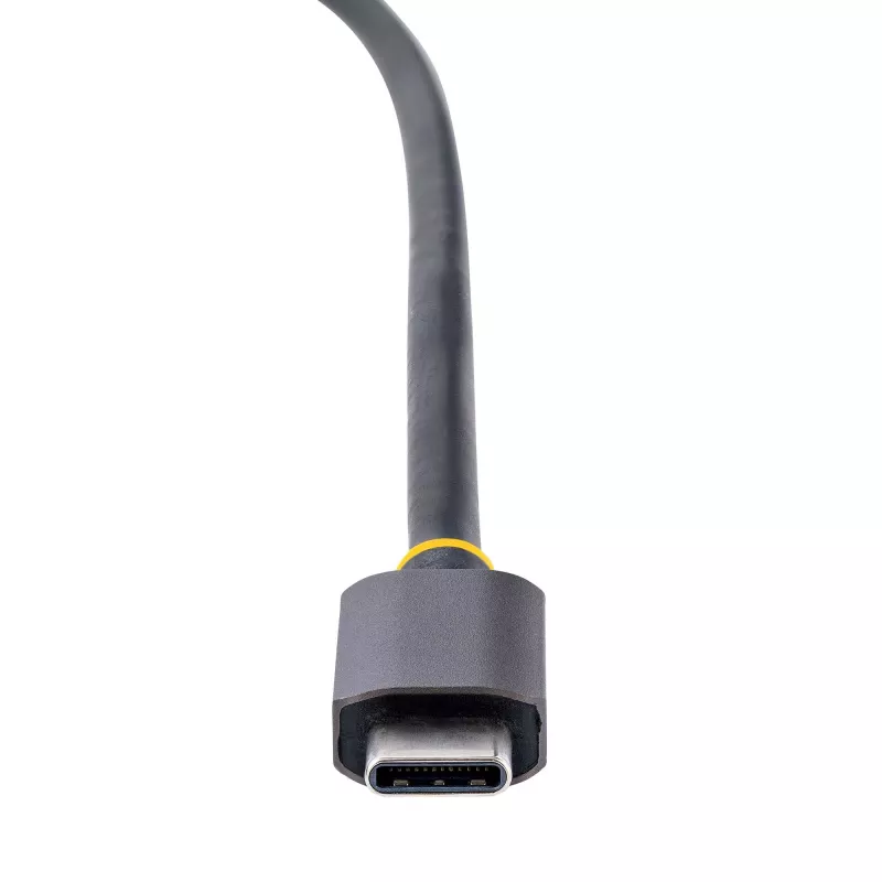 StarTech.com USB-C-videoadapter, USB-C naar HDMI DVI VGA-adapter, tot 4K 60Hz, aluminium, multiport-videodisplayadapter, Thunderbolt 3/4-compatibel, USB Type-C-reisadapter