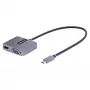 StarTech.com USB-C-videoadapter, USB-C naar HDMI VGA multiportadapter, 3,5-mm-audio, 4K 60Hz HDR, 100W PD pass-through, Thunderbolt 3/4-compatibel – USB-C-displayreisadapter