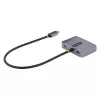 StarTech.com USB-C-videoadapter, USB-C naar HDMI VGA multiportadapter, 3,5-mm-audio, 4K 60Hz HDR, 100W PD pass-through, Thunderbolt 3/4-compatibel – USB-C-displayreisadapter