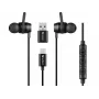 Headset Sandberg USB-C/A in-earset met line-mic