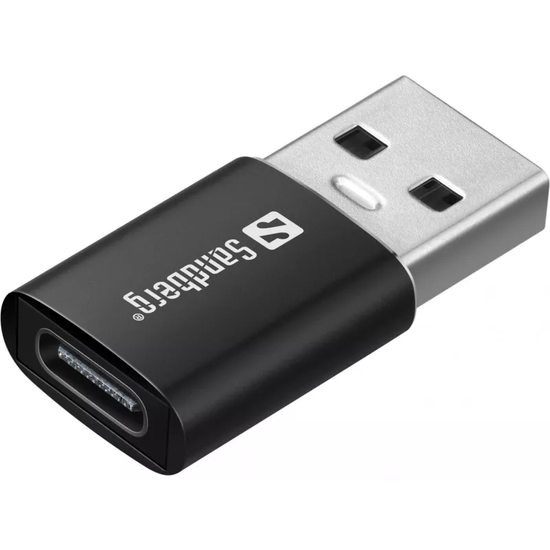 Headset Sandberg USB-C/A in-earset met line-mic