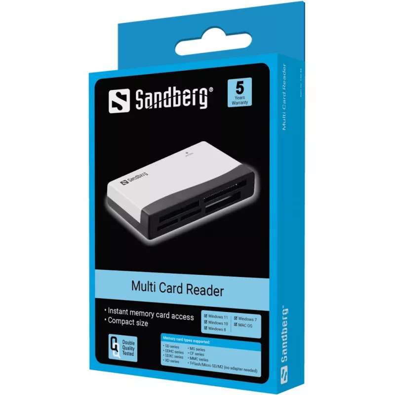 Kaartlezer Sandberg Multi Card Reader