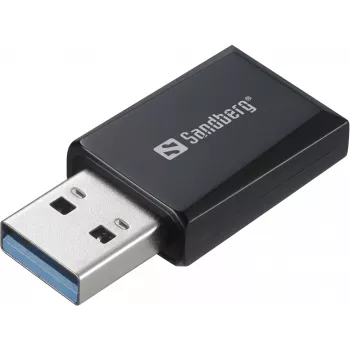 Mini WiFi-dongle Sandberg 1300 Mbit/s USB Type-A dual-band