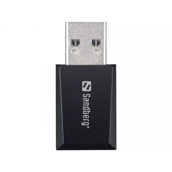Mini WiFi-dongle Sandberg 1300 Mbit/s USB Type-A dual-band