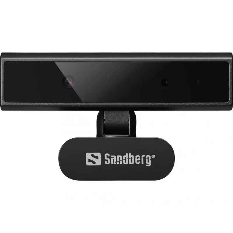 Webcam Sandberg Face-ID Webcam Mini 2 MP Full HD USB-C zwart