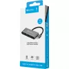 USB-C naar 3xUSB 3.0 hub + PD Sandberg 136-03