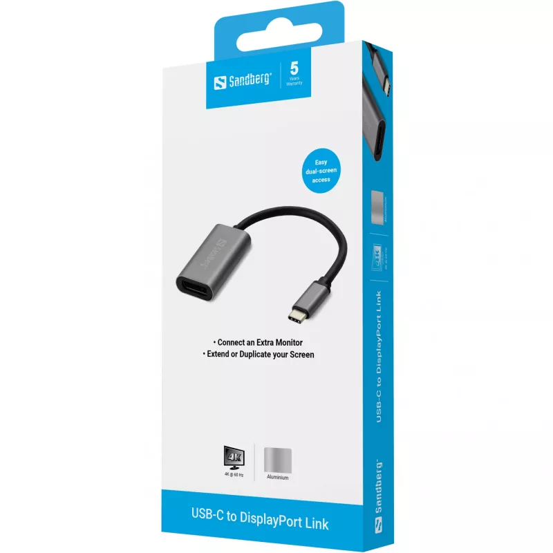 USB-C-naar-DisplayPort-adapter Sandberg 136-19