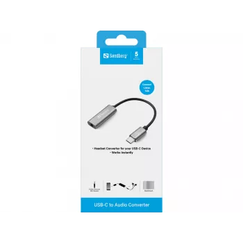 Audio-adapter Sandberg USB-C 136-27
