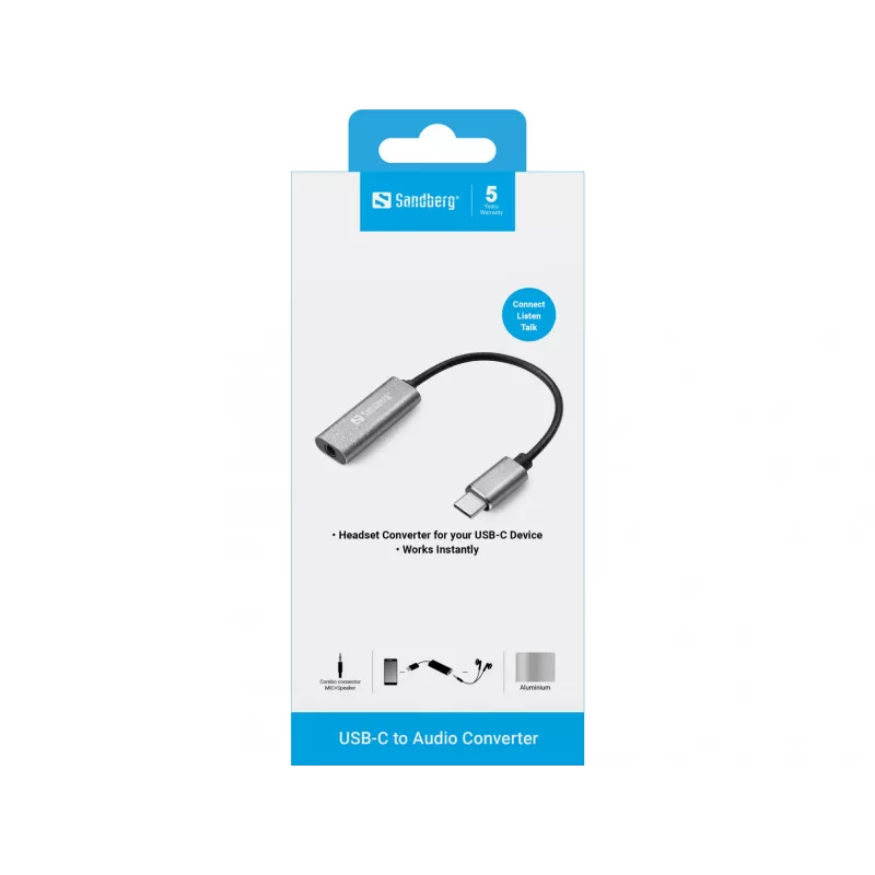 Audio-adapter Sandberg USB-C 136-27