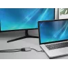 Sandberg USB-C dock 2xHDMI+USB+PD maximale resolutie 3840x2160