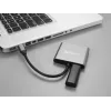 Sandberg USB-C dock 2xHDMI+USB+PD maximale resolutie 3840x2160