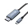 Sandberg USB-C-naar-DisplayPort-kabel 2M USB Type-C DisplayPort 2m